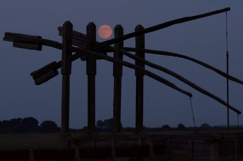 Holdfelkelte a Hortobágyon | Forrás: MTI Fotó, Czeglédi Zsolt