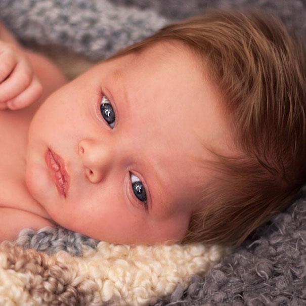 Gyerekek meglepően sok hajjal | Fotó: boredpanda.com