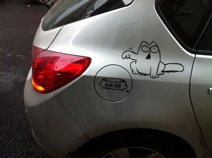 Kreatív autó | Fotó via boredpanda.com
