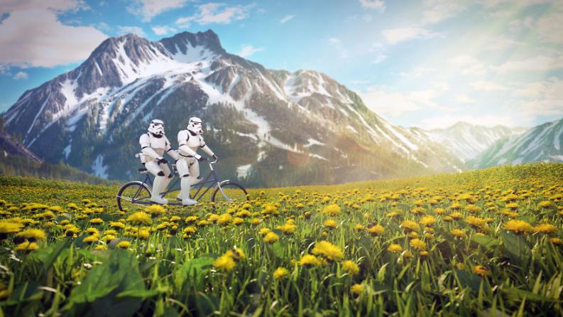 Star Wars vakáció | Fotó via boredpanda.com