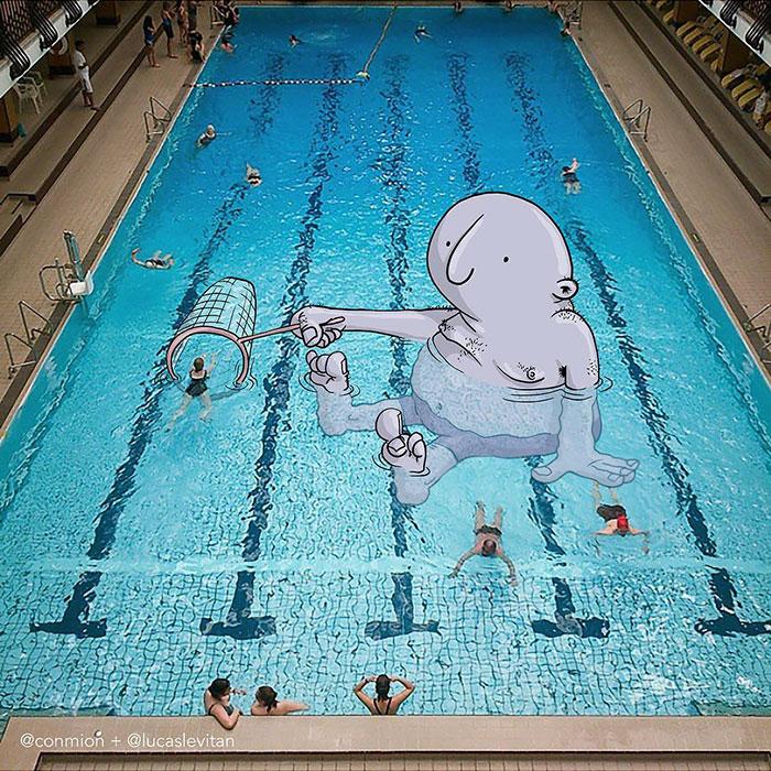 Vicces illusztrációk by Lucas Levitan via boredpanda.com