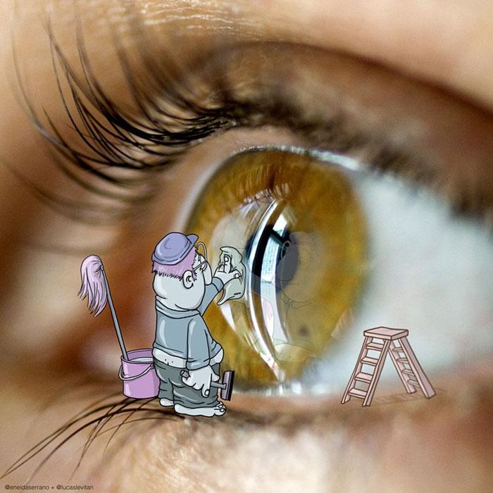 Vicces illusztrációk by Lucas Levitan via boredpanda.com