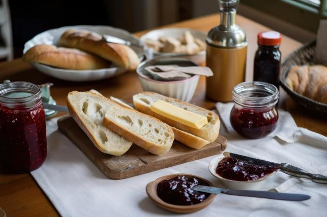 Reggeli bagettel Fotó:123rf.com - PROAKTIVdirekt Életmód magazin és hírek - proaktivdirekt.com