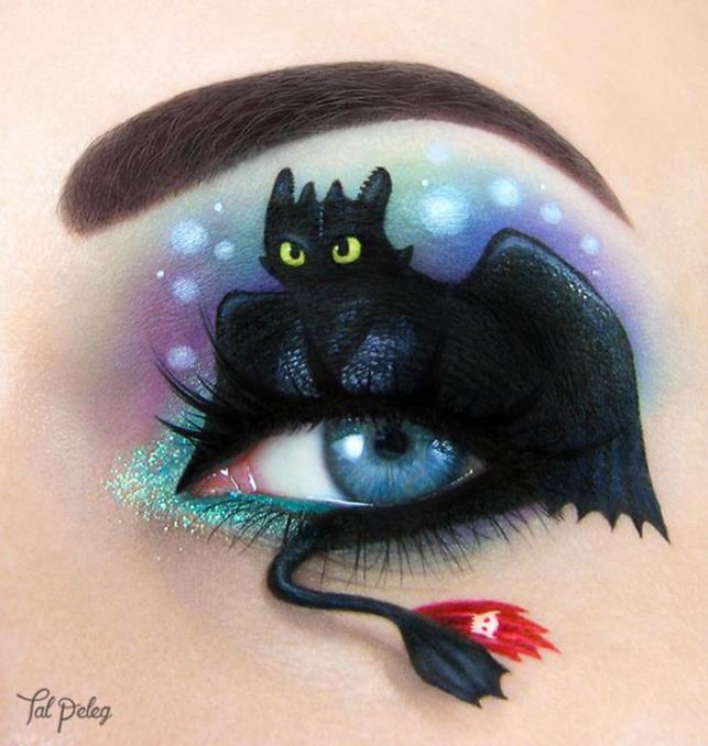 Festmény make up by Tal Peleg | Forrás: boredpanda.com - PROAKTIVdirekt Életmód magazin és hírek - proaktivdirekt.com