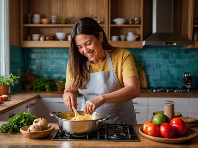 Főzés boldogan Fotó:123rf.com - PROAKTIVdirekt Életmód magazin és hírek - proaktivdirekt.com