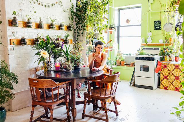 Dzsungel egy lakásban, New York-ban | Fotó via boredpanda.com