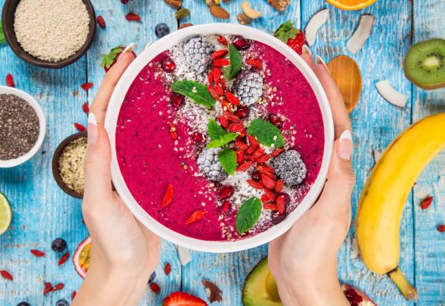 Smoothie bowl Fotó:123rf.com - PROAKTIVdirekt Életmód magazin és hírek - proaktivdirekt.com