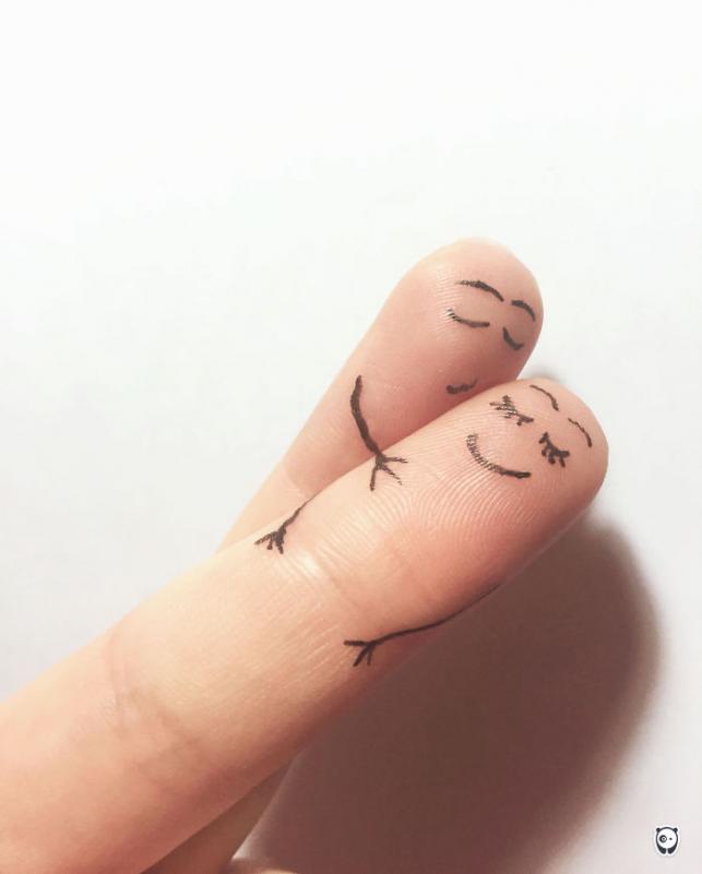 Ujjak1 | Forrás: boredpanda.com