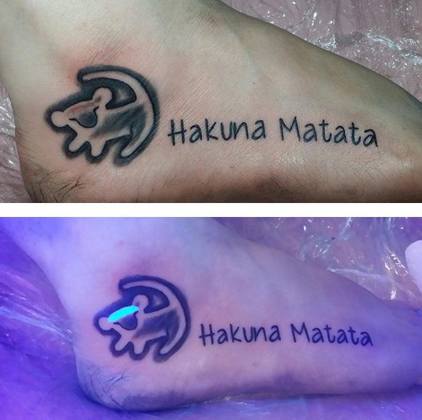 UV tetoválás | Fotó via boredpanda.com