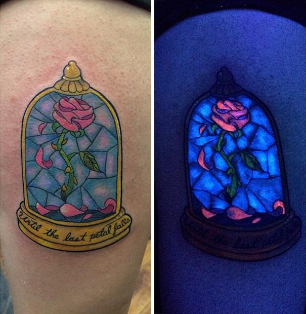 UV tetoválás | Fotó via boredpanda.com