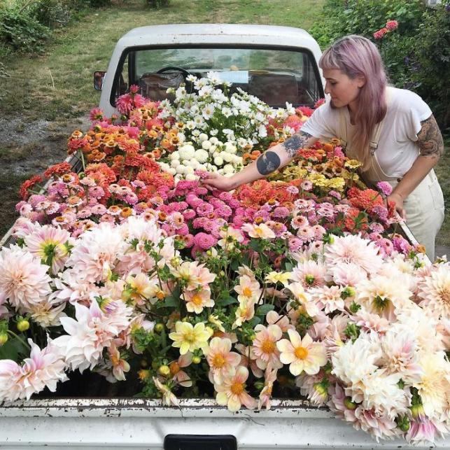 Virágárus | Fotó: instagram.com/floretflower via boredpanda.com
