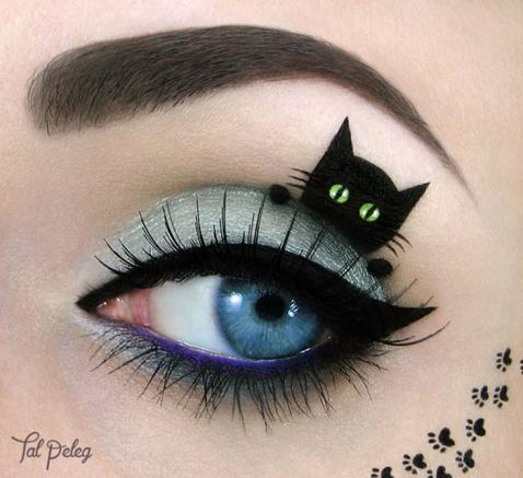 Festmény make up by Tal Peleg | Forrás: boredpanda.com