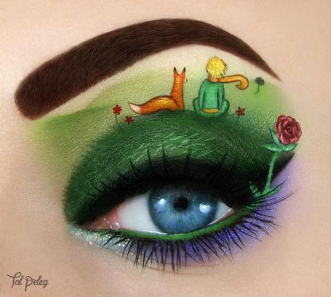 Festmény make up by Tal Peleg | Forrás: boredpanda.com