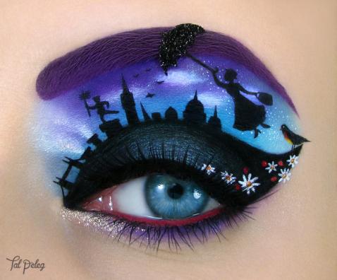 Festmény make up by Tal Peleg | Forrás: boredpanda.com