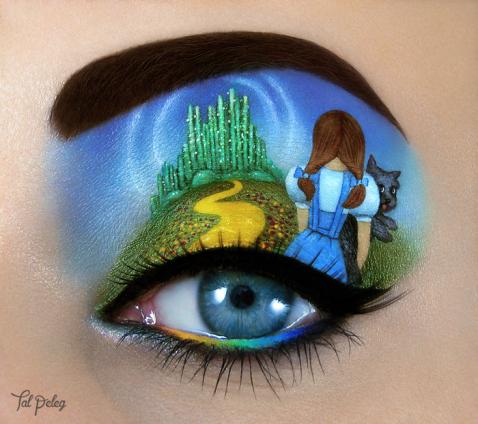 Festmény make up by Tal Peleg | Forrás: boredpanda.com