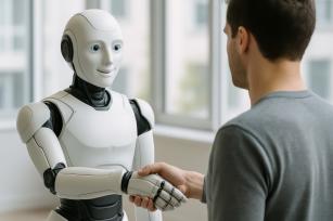 Ember és robot Fotó: 123rf.com - PROAKTIVdirekt Életmód magazin és hírek - proaktivdirekt.com